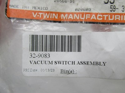 V-Twin NOS Harley Vacuum Switch Assembly 32-9083 | 26566-91