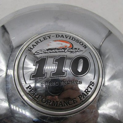 Harley OEM Screamin Eagle 110 Forged Billet Air Cleaner Cover Chrome 2