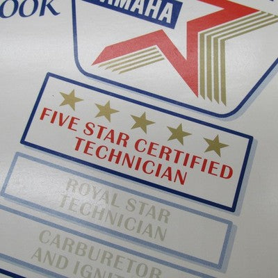 Lot of 4 Yamaha Royal Star Electrical Systems Training Service Manual
