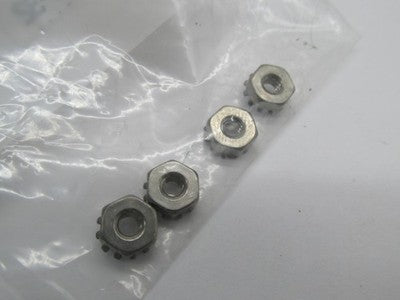 Lot of 4 Harley-Davidson OEM NOS #6-32 Keps Nut 8364