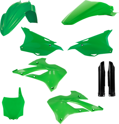 Acerbis Full Body Replacement Plastic Kit OEM Green/Black 2936137428