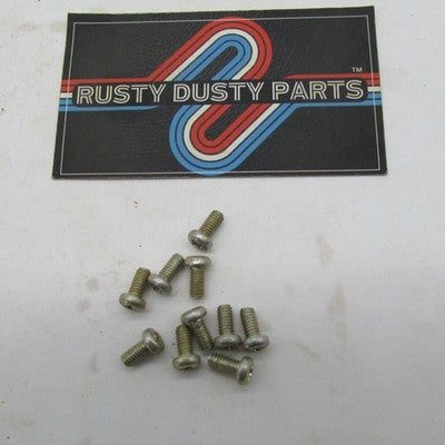 Lot of 10 Harley-Davidson OEM NOS Carb Choke Wire Block Screws 27307-7