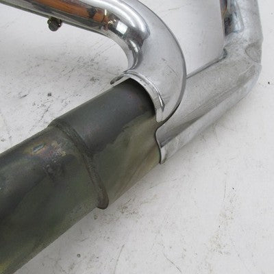 Harley OEM 10-16 Touring Catalytic Exhaust Header w/ Chrome Shields 66