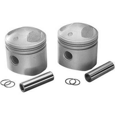 Drag Specialties Piston Kit (80ci., 3.498in. Bore) - .030 Oversize, 8:
