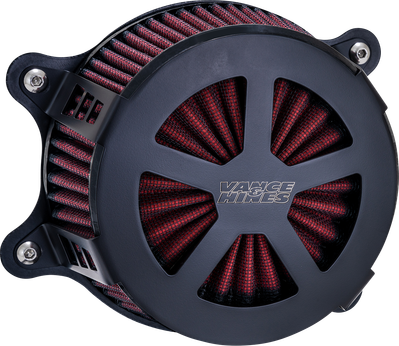 Vance & Hines VO2 Radiant V Air Cleaner Black 41467