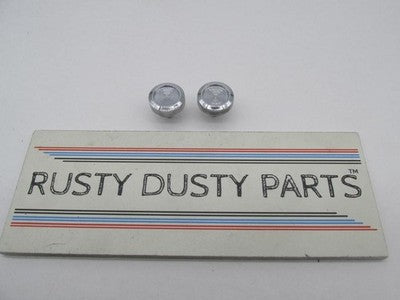Lot of 2 Harley-Davidson Genuine Chrome Chrome Seat Retention Knob Screws