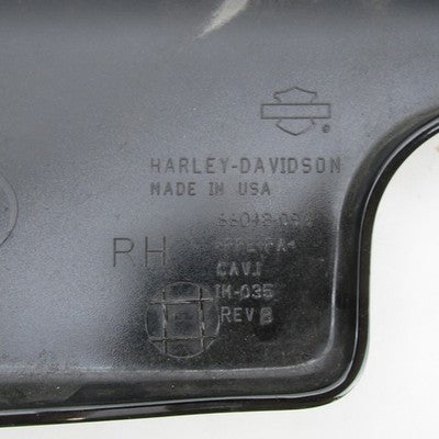 Pair of Harley-Davidson OEM Touring Side Covers Vivid Black 66048-09A