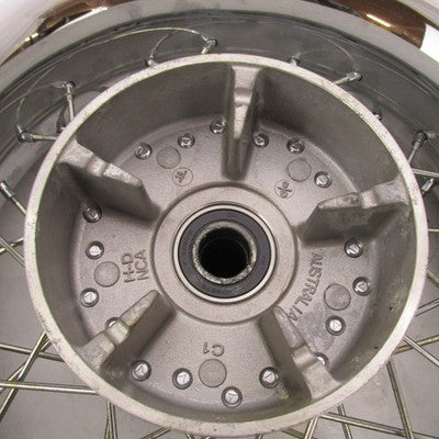 Harley OEM 09+ Touring 16x5" Chrome Laced Smoothie Cush Drive Rear Whe