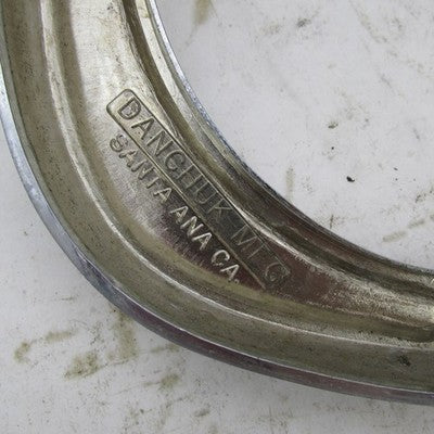 Pair of 1957 Chevy Bel Air 210 150 Nomad LH RH Headlight Bezels w/ Gas