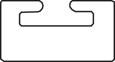 Garland Slides Graphite - Black - 01 - 55 3/8in 01-5538-1-01-12