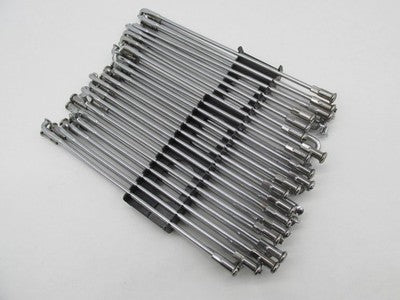 Set of 40 Harley Davidson 19" Drop Center Wheel Rim Spokes Chrome PH10