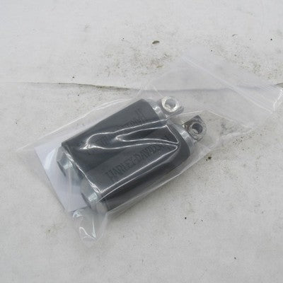 Pair of Harley-Davidson OEM Large Rubber + Chrome Custom Footpegs 5091