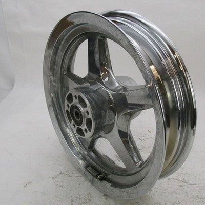 Harley OEM 16x3x3/4" Chrome 5-Spoke Dual Disc Thunderstar Front Wheel