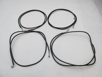 LA Choppers *INCOMPLETE* 17-19 FL 12-14" Handlebar Brakeline Kit Black