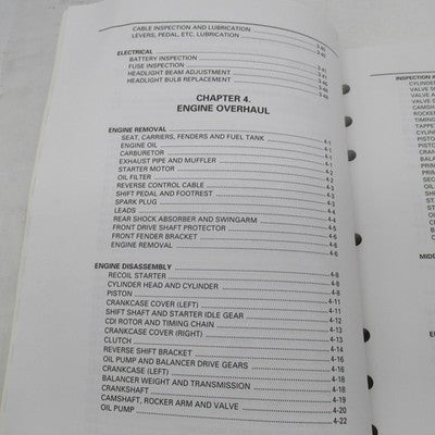 Yamaha OEM YFM400FWNM (C) 1999 Service Manual LIT-11616-13-22 5FU-F819
