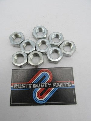 Lot of 9 Harley Davidson Genuine NOS Aermacchi Axle Nuts 41599-74P