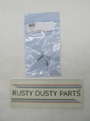 Lot of 2 Harley-Davidson Genuine Flat Head Screws 1617