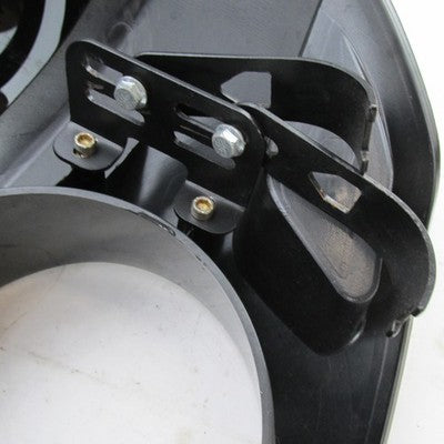 Harley Davidson Aftermarket Dyna Black Headlight Fairing and Visor