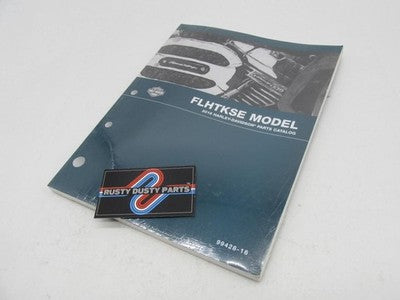 Harley Davidson Official Factory 2016 FLHTKSE Models Parts Catalog 994