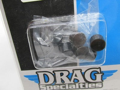 Drag Specialties NOS 6 Pack Black 5/16 in. Allen Head Bolt Covers - 24