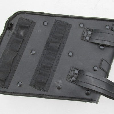 Pair of Genuine Harley OEM #1 Logo Black Compact Throw-Over Saddlebags