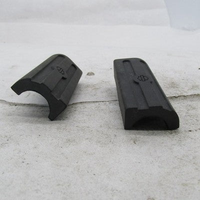 Harley Davidson OEM Pair Left & Right Rubber Inserts Footpeg Bar Shiel