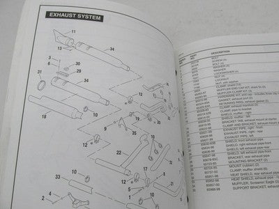 Harley-Davidson Official Factory 2001 FLTRSEI2 Manual Parts Catalog 99
