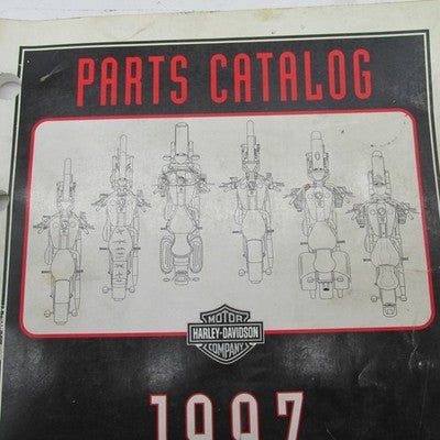 Harley Davidson Official Factory 1997 Softail Models Parts Catalog 994