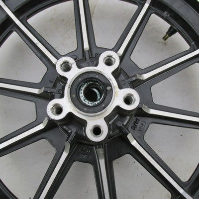 Harley OEM 87-99 EVO Touring 10-Spoke 16x3 Castalloy Black Rear Wheel
