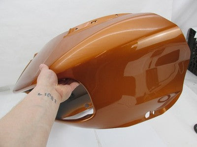 Harley Davidson Genuine NOS Front Outer Fairing Amber Whiskey Sol 5700