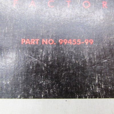 Harley-Davidson Official Factory 1999 Softail Models Parts Catalog 994