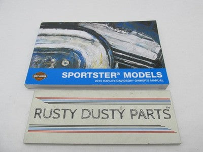 Harley Davidson Official Factory 2015 Sportster Models Owners Manual 9