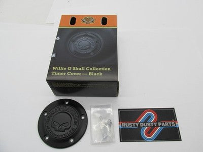 Harley-Davidson Genuine NOS Willie G Skull Timer Cover, Black 25600087