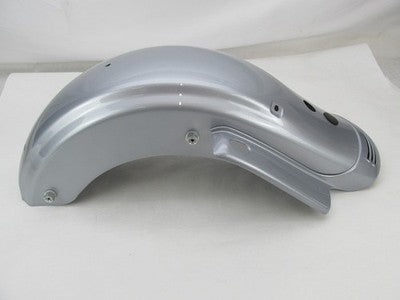 Harley NOS FHLXS Baracuda Silver Rear Fender w/ Fascia Light Bar 59500