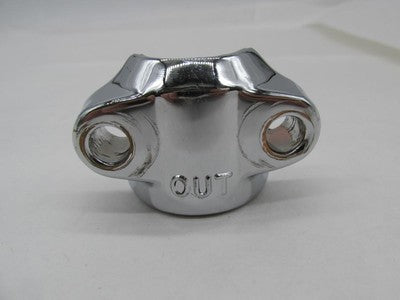 Harley-Davidson Chrome Front Fork Slider Axle Holder Clamp Bracket 458