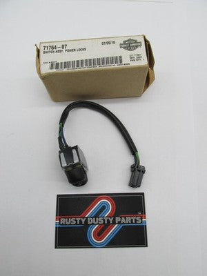 Harley-Davidson Genuine OEM NOS Power Lock Switch Assembly 71764-07