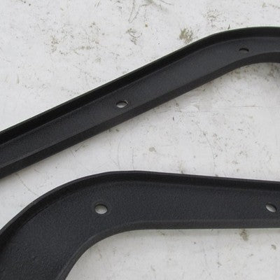 Pair of Harley Wrinkle Black Rear Fender Supports Night Train 59066-03
