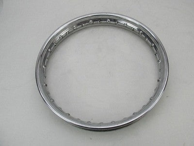 Vintage Radaelli Face M Beverate 36 Spoke Chrome Motorcycle Rim 17 X 1