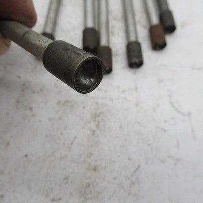 Lot of 7 Vintage Triumph BSA 7" Push Rods