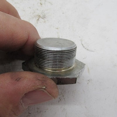 Pair of Triumph/BSA Chrome Hex 27mm Fork Top Nuts Caps