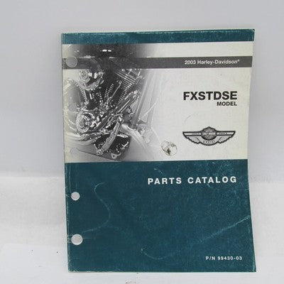 Harley-Davidson Official  Factory 2003 FXSTDSE Model Parts Catalog 994