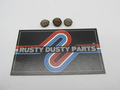 Lot of 3 Harley Davidson Genuine NOS Tillotson Inlet Screens 27746-66