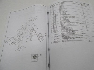 Harley-Davidson Official Factory 2015 FLSTNSE Parts Catalog 99431-15