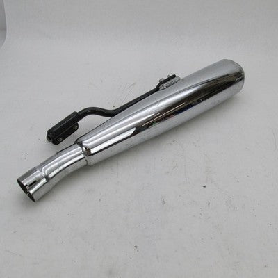 Harley OEM 02-03 Sportster XL883R Exhaust Muffler w/ Hanger Bracket 64