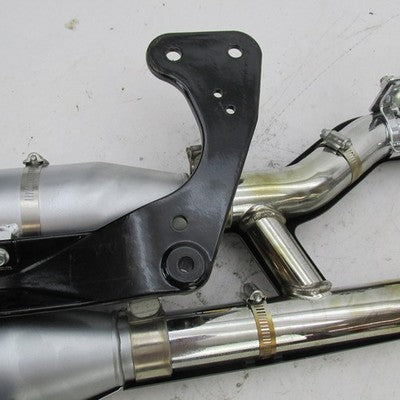Harley OEM Complete Dual Exhaust System Headers Heat Shields Mufflers