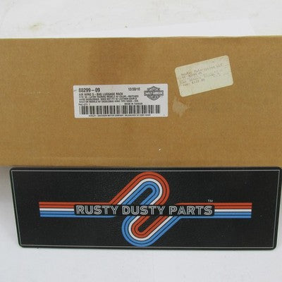 Harley-Davidson OEM NOS Chrome Air Wing Saddlebag Lid Rail Kit w/ Ligh