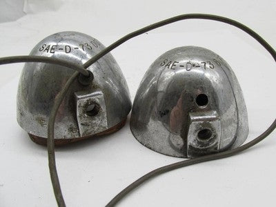 Pair of Harley Davidson Genuine Vintage Yankee 1030 Chrome Turn Signal