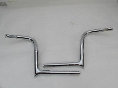 Fat Baggers NOS 909112 EZ Install Pointed Top Handlebar Kit 12" Chrome