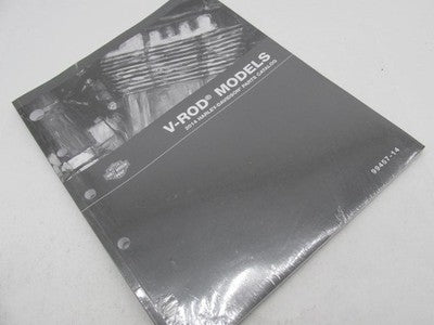 Harley Davidson Official Factory NOS 2014 V-Rod Models Parts Catalog 9