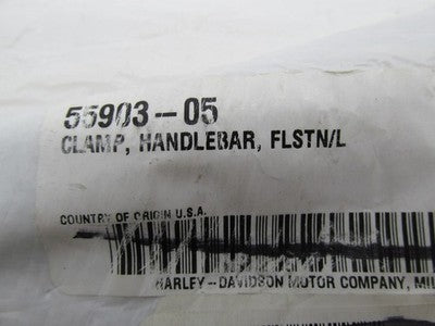 Harley Davidson Genuine NOS FLSTN/L Hndlebar Riser Clamp 55903-05